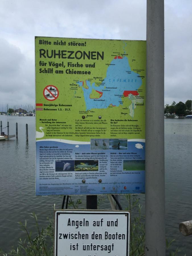 Ferienwohnung Seebruck Am Chiemsee Зеон-Зебрукк Экстерьер фото